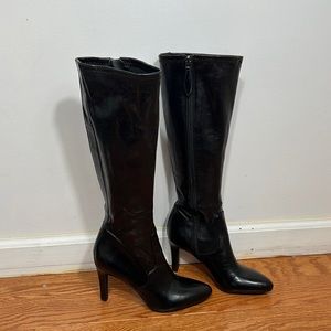 Franco Sarto size 4 black  Coralla boots